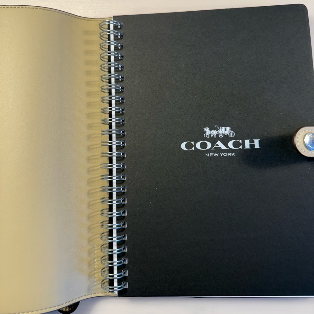 Coach Lemon Pattern Notebook - Picture 3 of 4